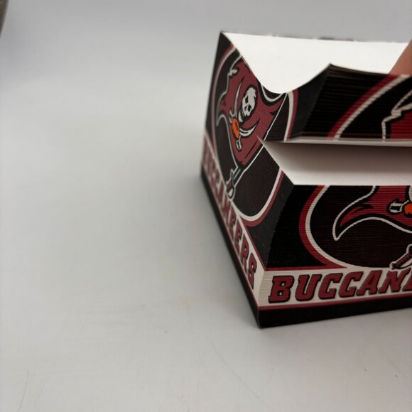 Vintage Tampa Bay Buccaneers Football Flag Logo Note Block Sticky Notes - Picture 2 of 16